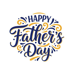 Obraz premium happy father's day card