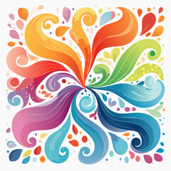 Vector set of logo design templates and graphic elements, organic cosmetics, floral illustration in simple linear hand drawn style, plants and flowers, natural products ...