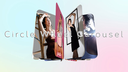 Sleek Fin Wheel Carousel