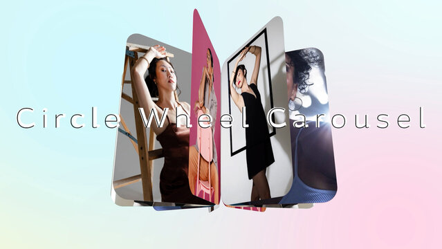 Sleek Fin Wheel Carousel