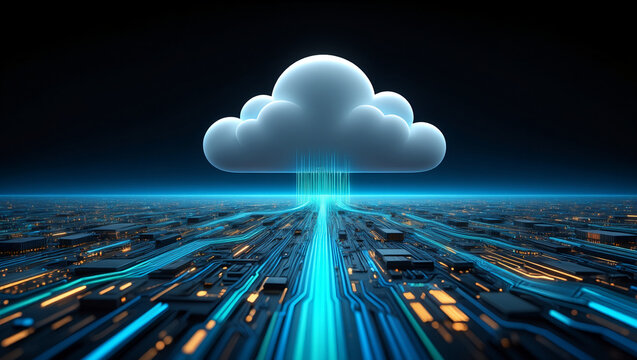 Cloud computing technology data storage network solutions and it services