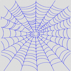 Obraz premium Minimalist spider web illustration in black and white with crisp lines and a wide-angle view, isolated on a clean white background, ideal for design elements, clip art, or creative projects.