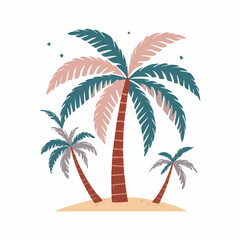 Vector logo and print design templates, summer prints, tropical hand drawn illustrations, seashell ilustrations