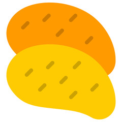 potato flat icon