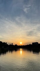 Fototapeta premium summer sunset