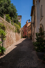 Grottammare, Marche. Spectacular glimpses, views and summer panoramas.