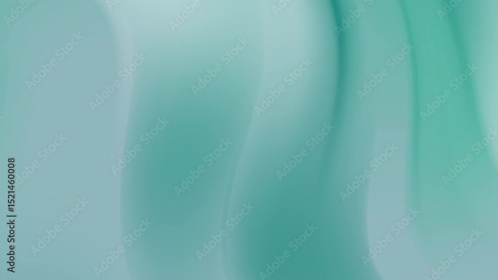 Poster abstract teal and mint green gradient background with soft, flowing vertical lines. subtle light var