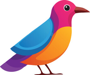 illustration of a cartoon duck