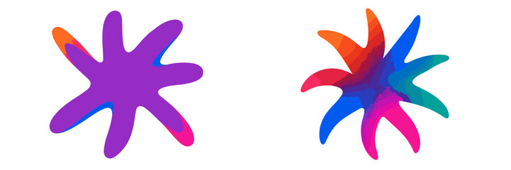 colorful hand prints