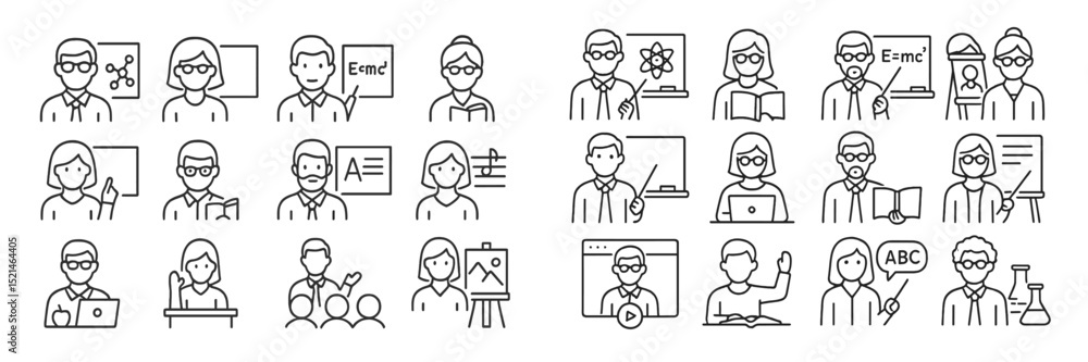 Poster Educational activities in a classroom setting with diverse learning methods being utilized by students and teachers