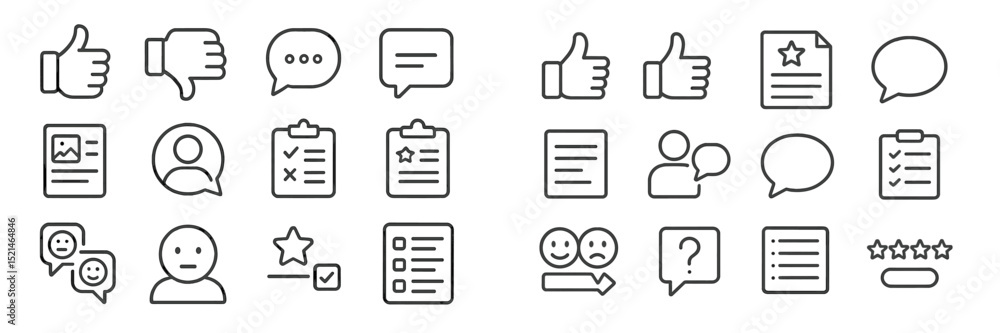 Poster graphic illustrations of various social media and communication icons in a minimalist style for digi