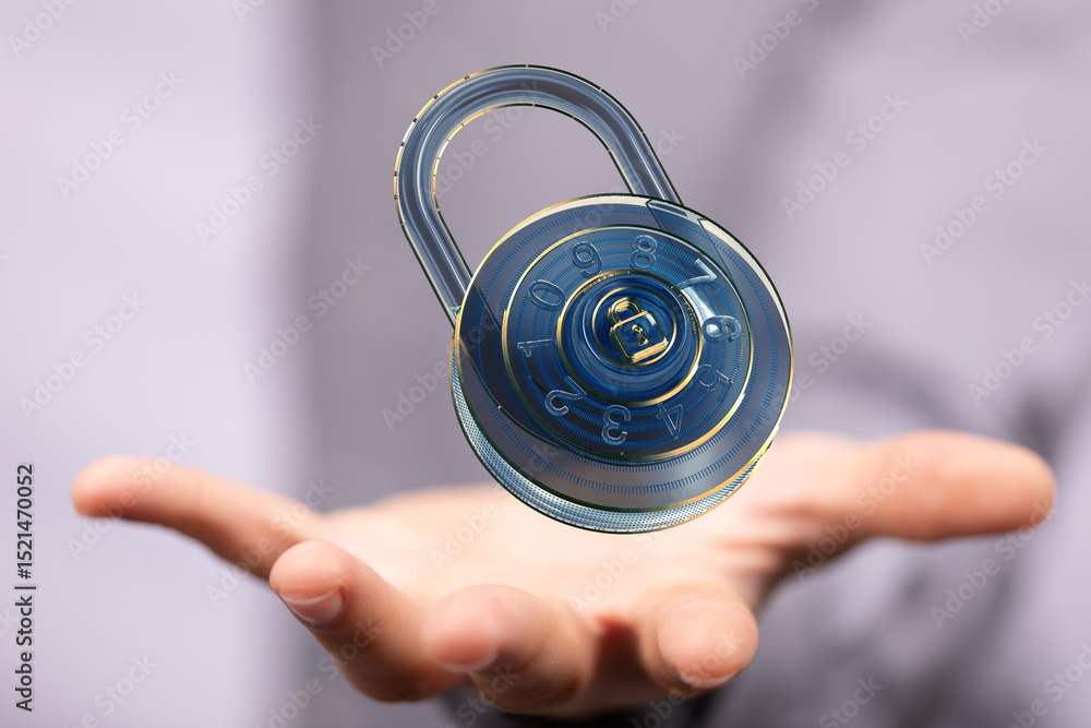 Aufkleber Protecting your valuable data with advanced encryption methods.  Safeguard your information.