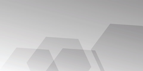 Abstract hexagon on gray background. Geometric stripe art