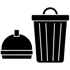 trash bin icon