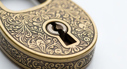 Fototapeta premium antique silver key