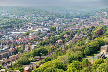 Scenic View of the Village of Dover, Kent in England