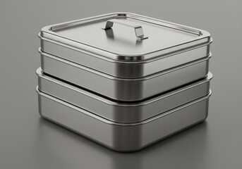 Stackable Bento-Style Food Containers