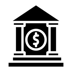 Business And Finance Vector Glyph Icon Design