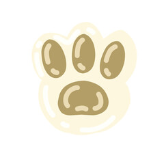 Obraz premium Cat Paw Cartoon