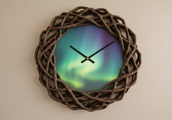 Clock of Roots and Aurora