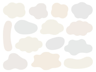 淡くて可愛いベージュ系のふんわりフレーム