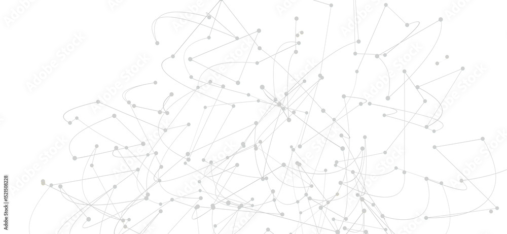 Aufkleber stock photo of abstract network connections, ideal for technology, communication, and data concepts.