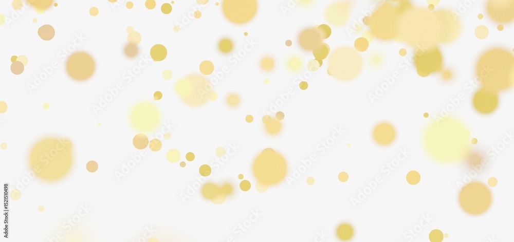 Poster abstract background with soft, glowing golden bokeh lights. perfect for festive designs.