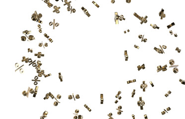 Blurred sale background. 3d