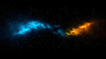 Obraz premium Abstract Colorful Nebula Space Background