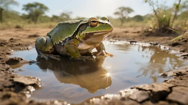 La gigante Rana Golia