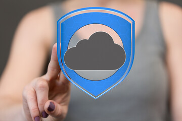 Safeguarding your data with robust cloud security measures.  Ensuring privacy and reliability.