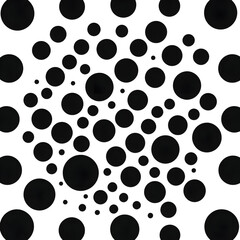 black and white dots background, concept, design, texture, 
