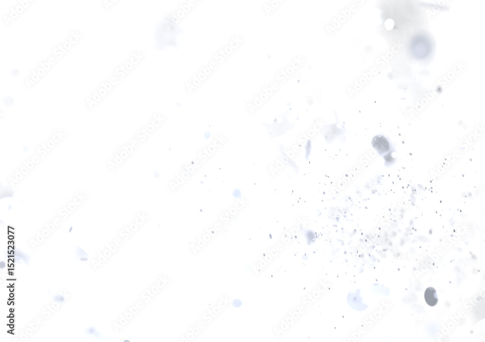 Poster Abstract background of white dust particles floating in air. Perfect for design projects.