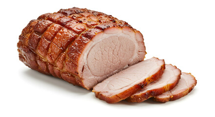 sausage isolated on white background