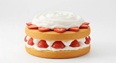 cake with strawberry