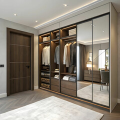 mirror wardrobe