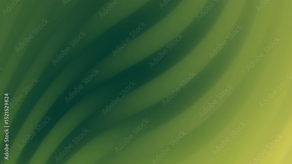 Poster abstract green and yellow gradient background with wavy lines. smooth, flowing texture. perfect for 