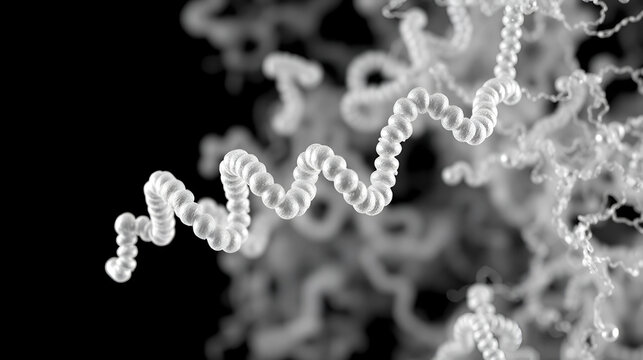 NMR solution structure (in water) of an anticancer peptide, 3D molecule spinning, 4K

Solution structure, anticancer peptide, N-terminal sequence of E. coli enzyme IIA, Glucose, functional differences