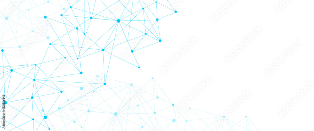 Poster vector abstract minimalist lines and dots technology pattern geometric background