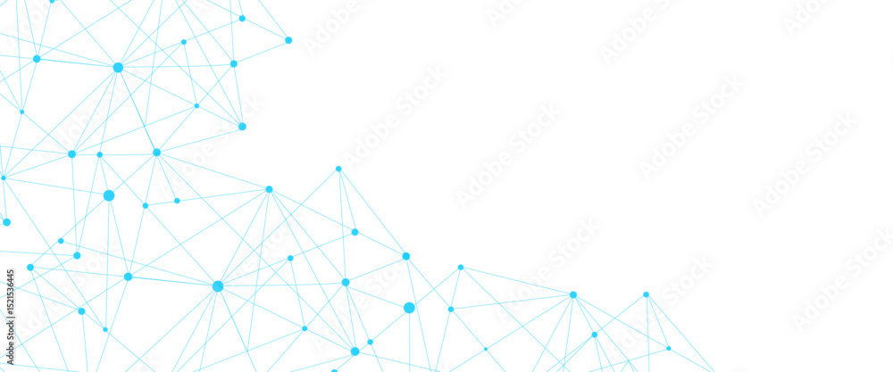 Poster vector abstract minimalist lines and dots technology pattern geometric background