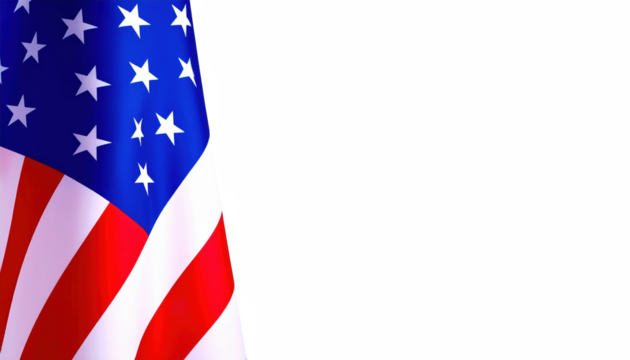 A colorful national flag set against a solid black background symbolizing pride and identity with bold colors and design isolate on transparent background