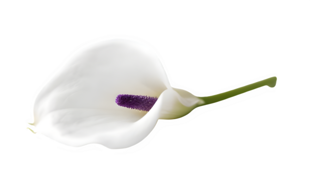 white calla lily