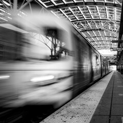 subway train station