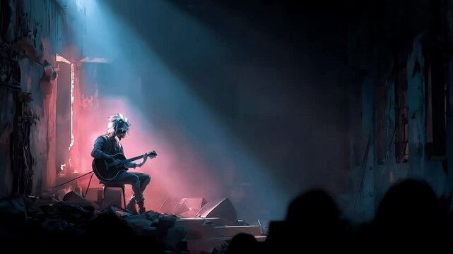 ghost music concert on halloween day