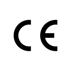 CE marking vector icon