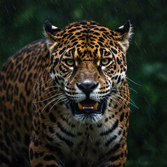 Obraz premium portrait of a leopard.