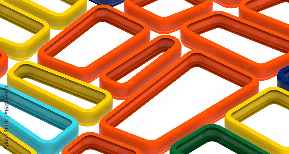Aufkleber Abstract Low-Poly background. triangulated texture. Design 3d. Polygonal geometrical pattern. Triangular modern style