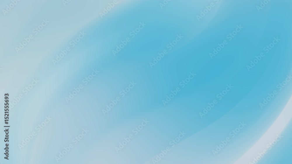 Aufkleber abstract light blue background with subtle white curves and soft light. smooth gradients create a ca