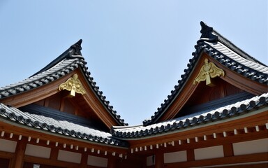 Detailed Eaves of Traditional Architecture. High quality