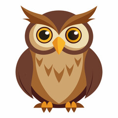 Fototapeta premium owl on a branch